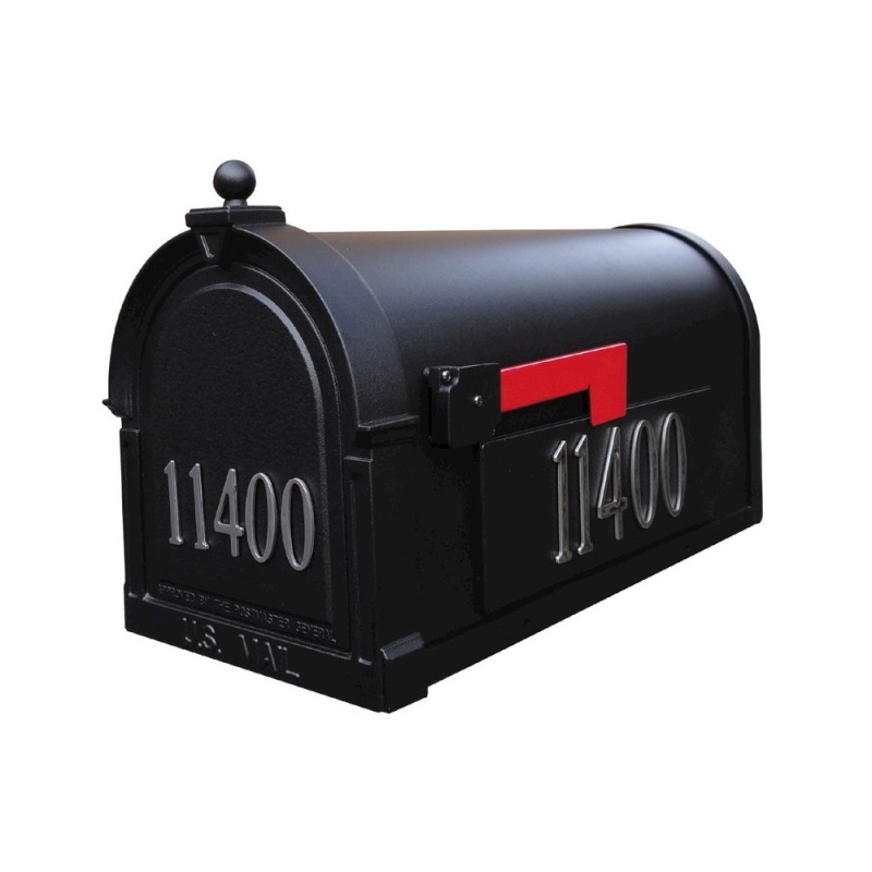 Berkshire Curbside Mailbox With Front And Side Numbers