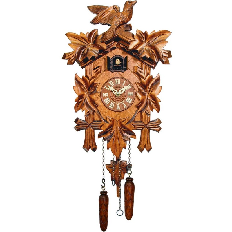 Engstler Battery-Operated Cuckoo Clock - Full Size - 13.5"H X 9.5"W X 6.5"d