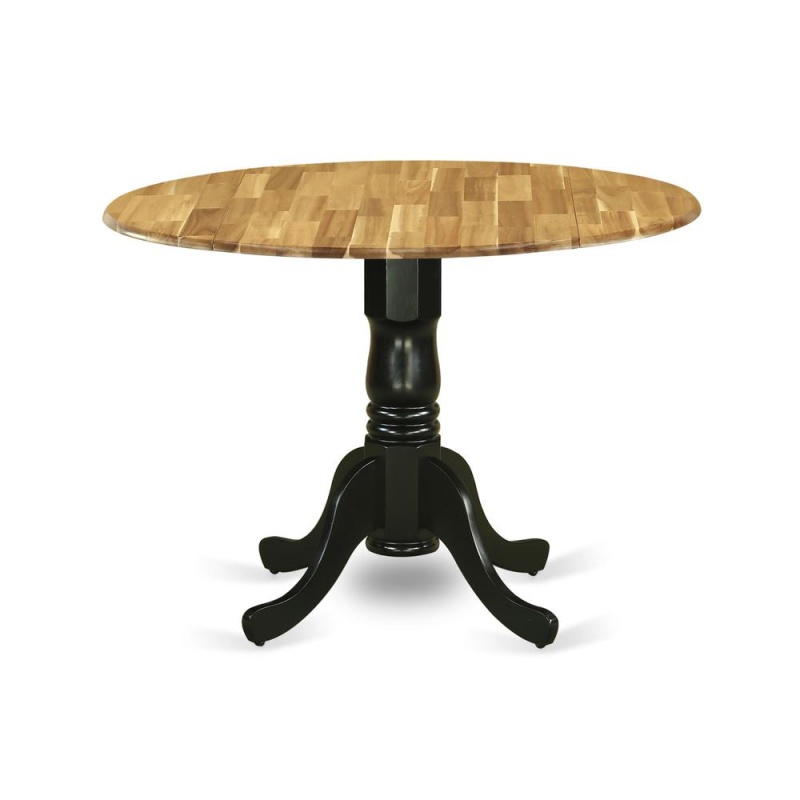 Dining Table Natural & Black
