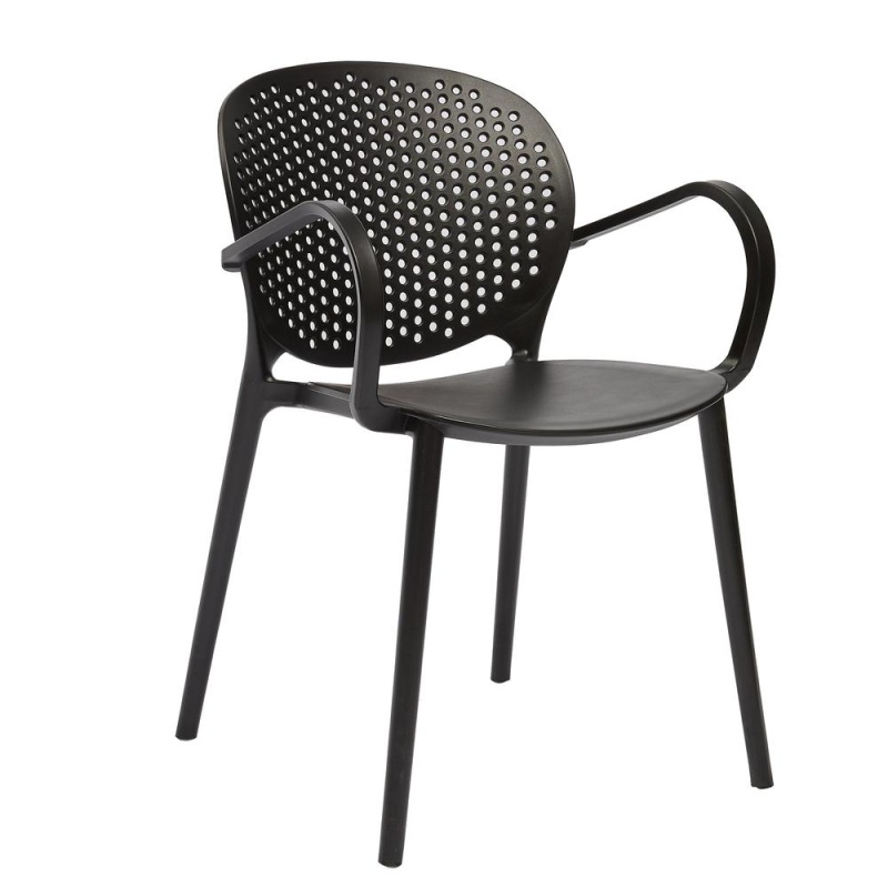 Midcentury Polypropylene Arm Chair, Set Of 4