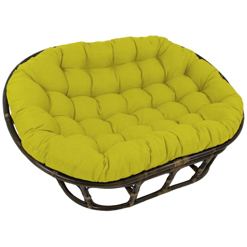 78-Inch by 58-Inch Solid Spun Polyester Double Papasan Cushion