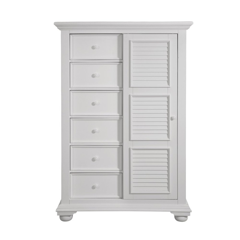 Cottage Traditions Gentleman's Chest - White Cottage