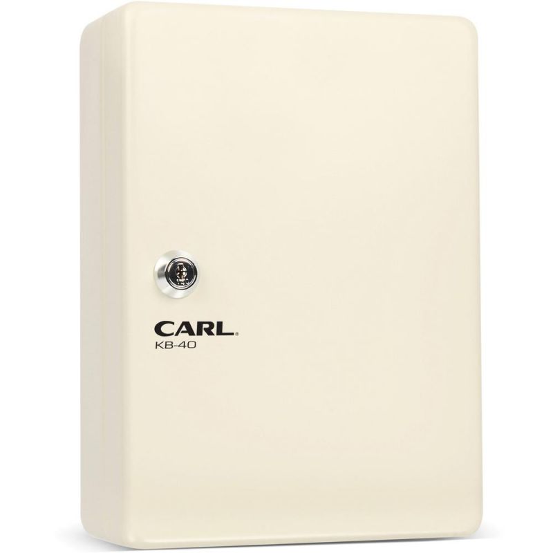 Carl Steel Security Key Cabinet - 10.3" X 7" X 3.5" - Lockable, Wall Mountable
