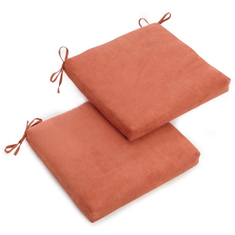 20-Inch By 19-Inch Spun Polyester Chair Cushion (Set Of Two)