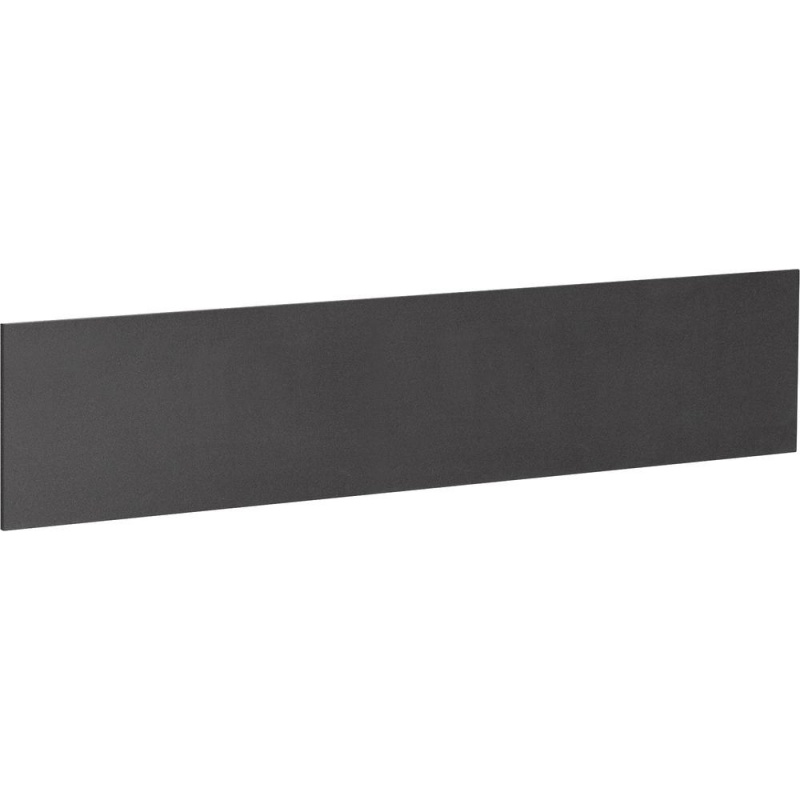 Lorell Essentials Series Hutch Tackboards - 16.50" Height X 45" Width X 0.50" Depth - Black Fabric Surface - Laminated - 1 Each
