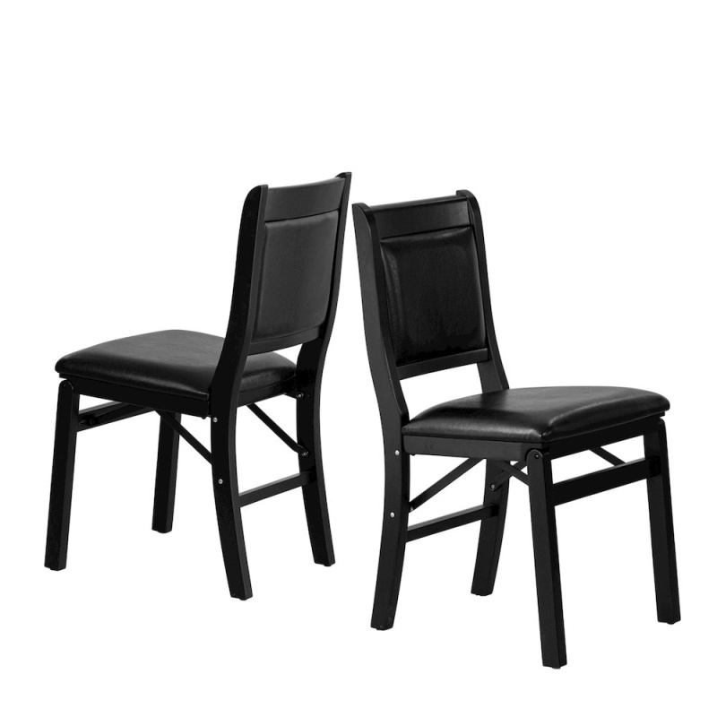 Waco Kitchen Chairs with PU Leather Seat