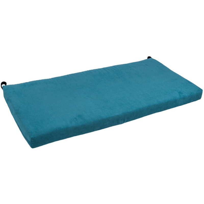 48-Inch By 19-Inch Solid Microsuede Bench Cushion 948X19-Ms-Tl