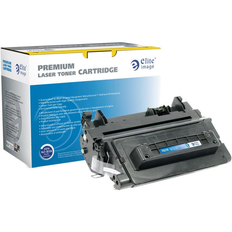 Elite Image Remanufactured Toner Cartridge - Alternative For Hp 64A (Cc364a) - Black - Laser - Extended Yield - 1800 Pages - 1 Each