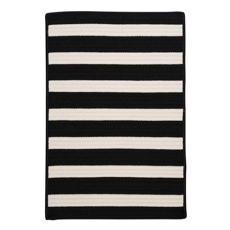 Stripe It - Black White 11' Square