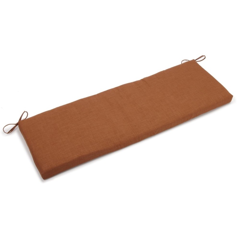 51-Inch By 19-Inch Solid Outdoor Spun Polyester Loveseat Cushion