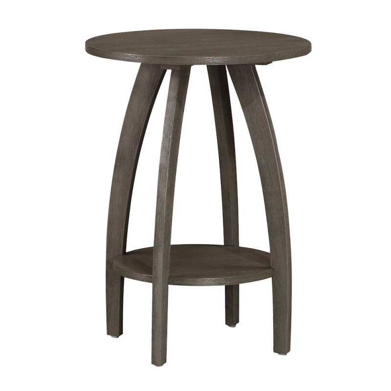 Aldrin End Table With Shelf