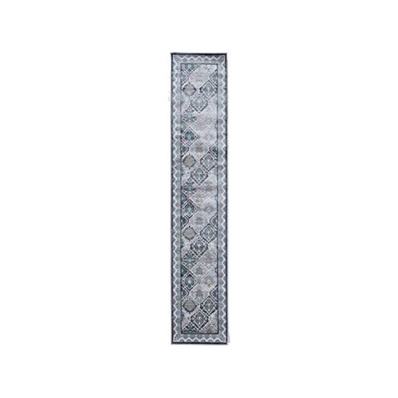 Vintage Belouch Grey & Charcoal 2X10 Rug