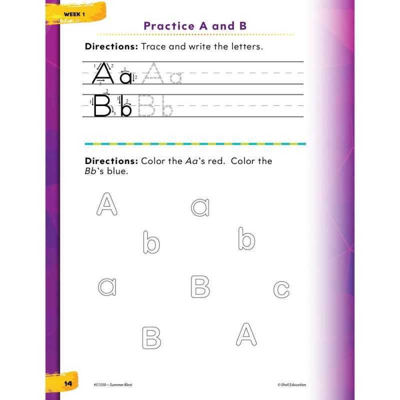 Shell Education Home Summer Grade Level Book Set Printed Book - Book - Grade K - Multilingual