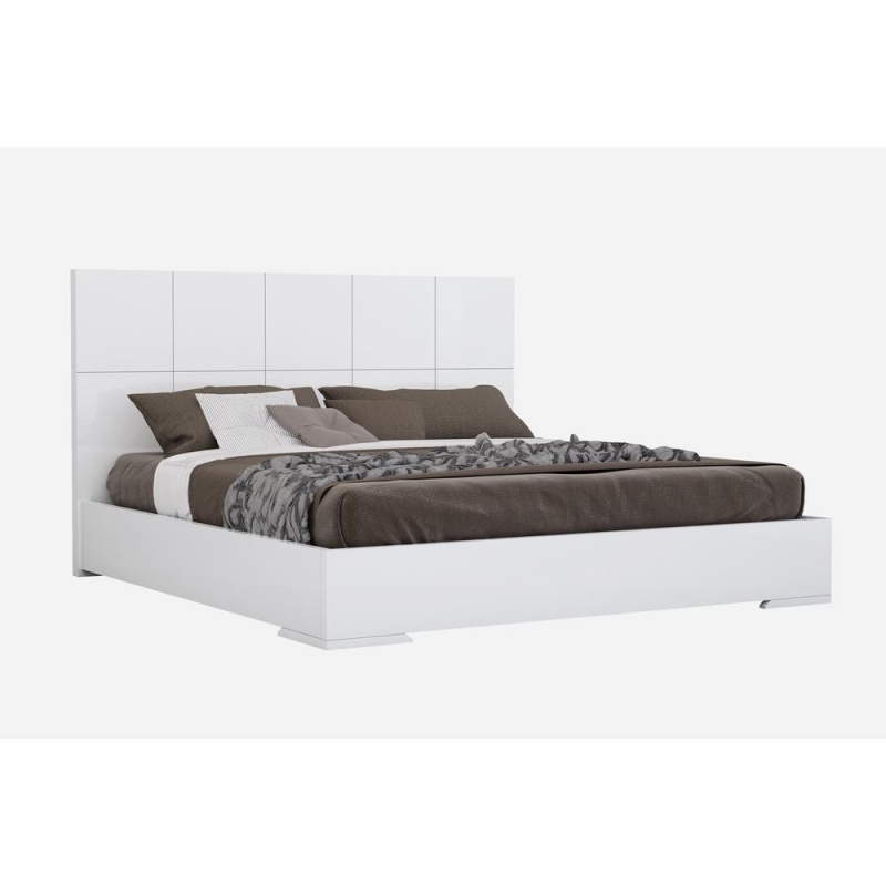 Anna Bed King White