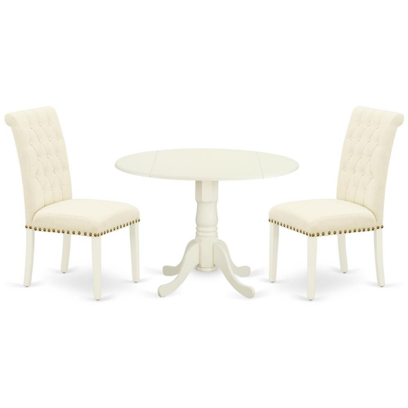 Dining Room Set Linen White