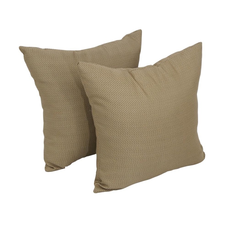 17-Inch Square Premium Polyester Outdoor Throw Pillows (Set Of 2) 9910-S2-Po-012