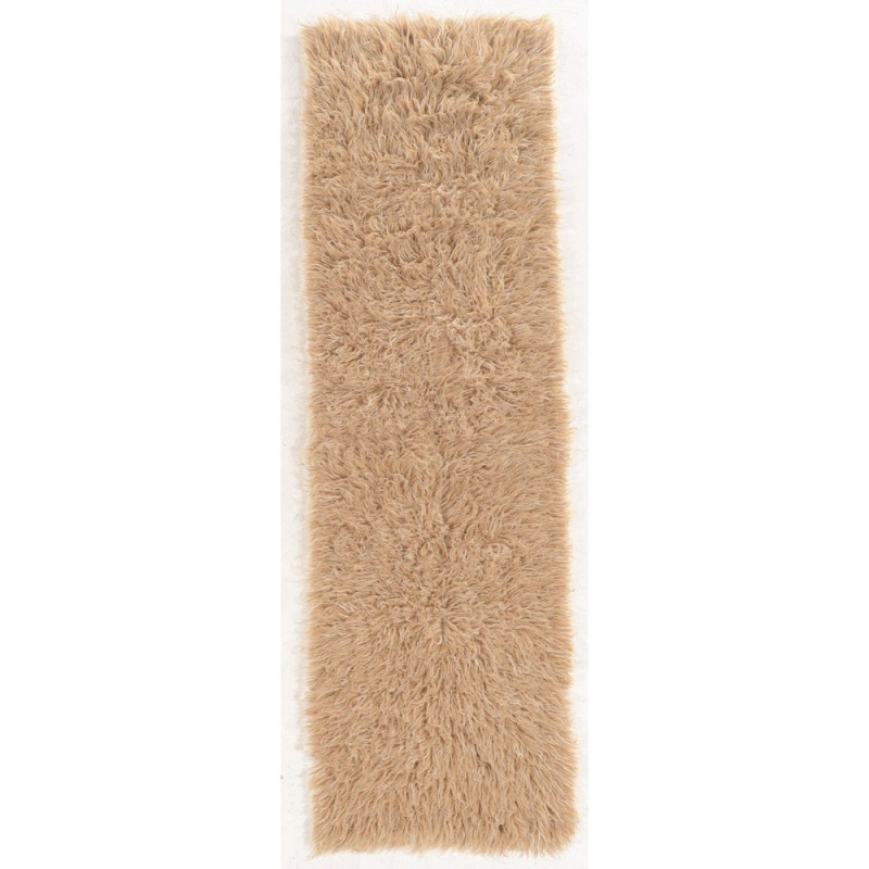 New Flokati 1400Gram Tanmix 2.4X8.6 Rug