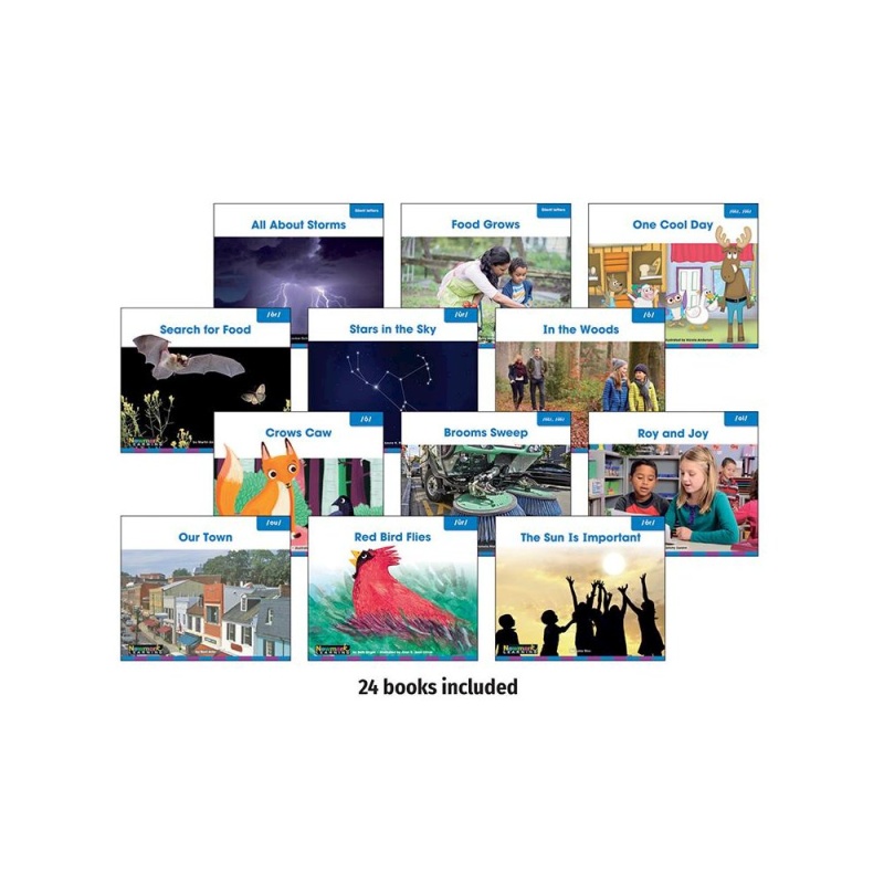Decodable Readers Grade 2 Diphthongs And Complex Vowels, 24 Books