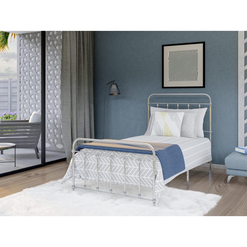 Garland Twin Bed Frame With 6 Metal Legs