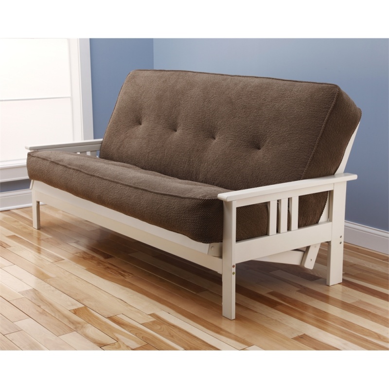 Monterey Frame/Antique White Finish/Marmont Mocha Mattress