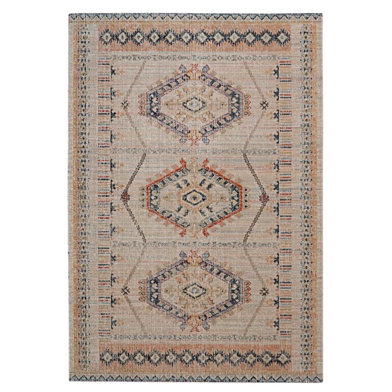 Great Zero Lana Ivory & Terracotta 3x5 Rug