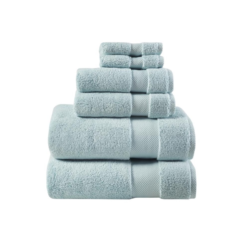 1000Gsm 100% Cotton 6 Piece Towel Set