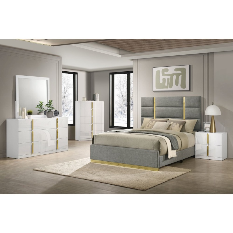 Ines 5-Piece Eastern King Bedroom Set