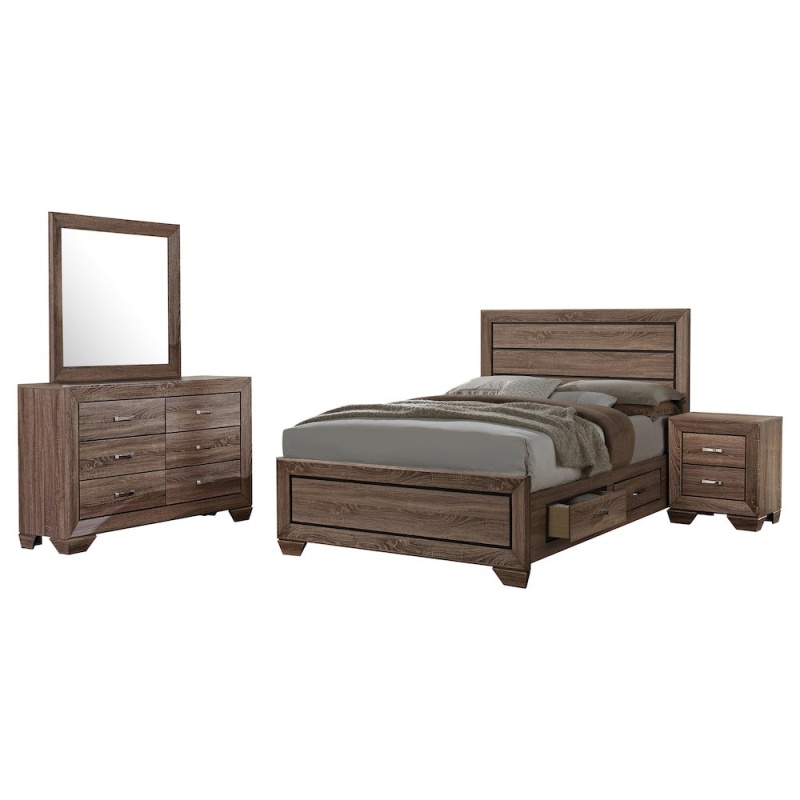 Kauffman 4-Piece California King Bedroom Set