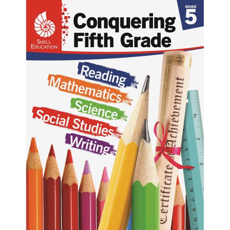 Shell Education Conquering Fifth Grade Printed Book - 168 Pages - Book - Grade 5