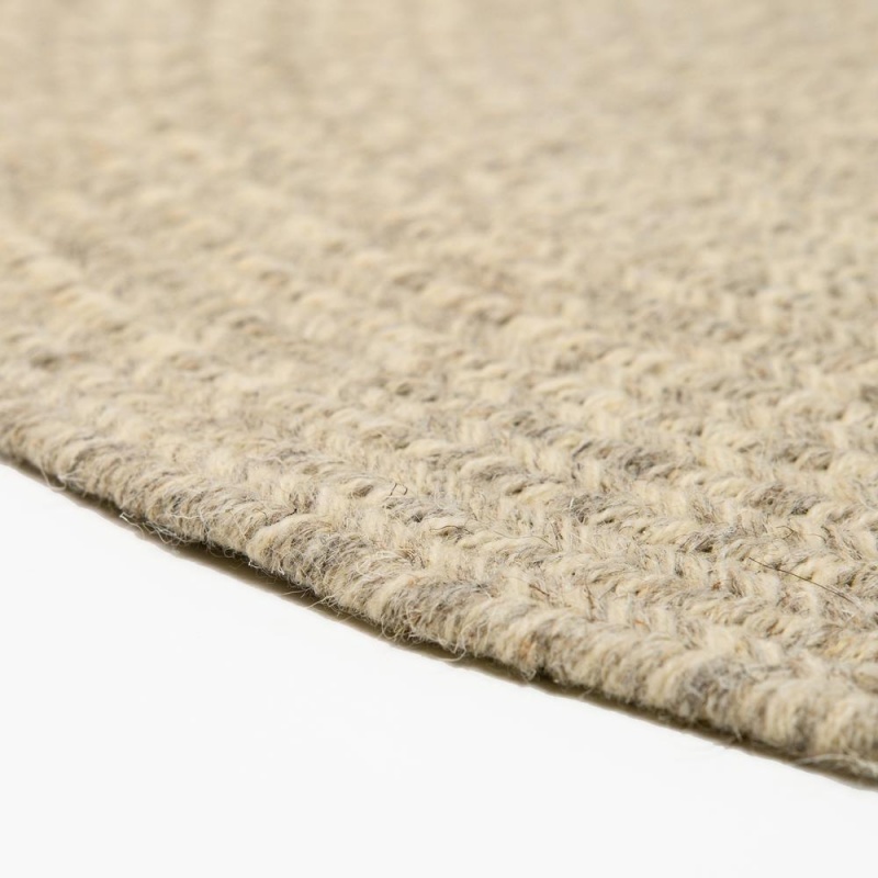 All - Natural Woven Tweed - Light Grey 42" X 66"