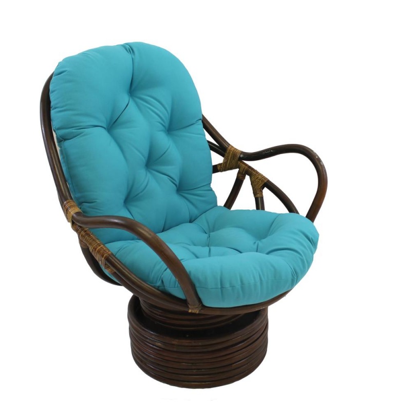 Swivel Rocker With Twill Cushion