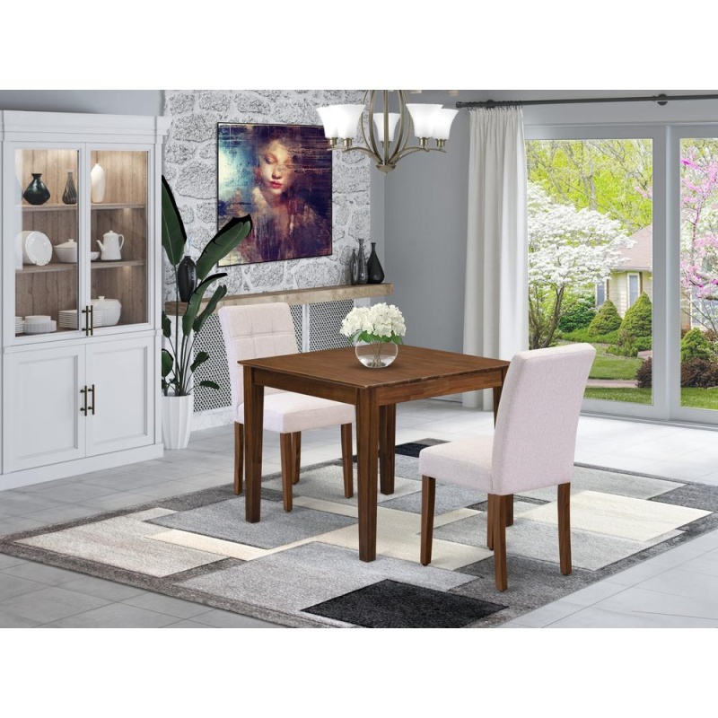 3 Piece Wooden Kitchen Dining Set