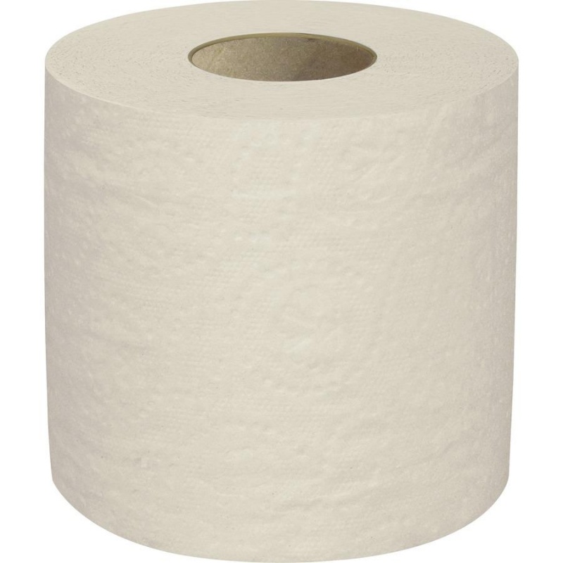Cascades Pro Pro Perform Standard Toilet Paper - 2 Ply - 4.25" X 4" - 400 Sheets/Roll - 4.50" Roll Diameter - 1.64" Core - Latte - Strong, Absorbent - For Industry, School, Food Service - 80 / Carton