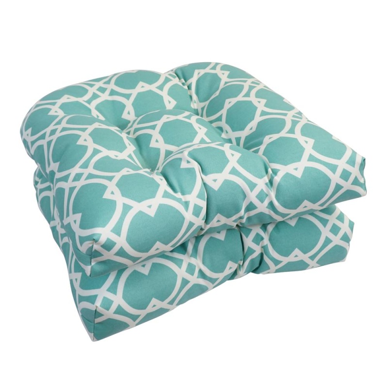 19-Inch U-Shaped Dining Chair Cushions, Set of 2