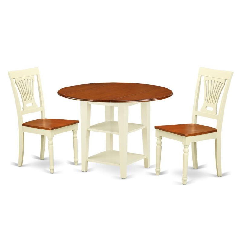 Dining Room Set Buttermilk & Cherry