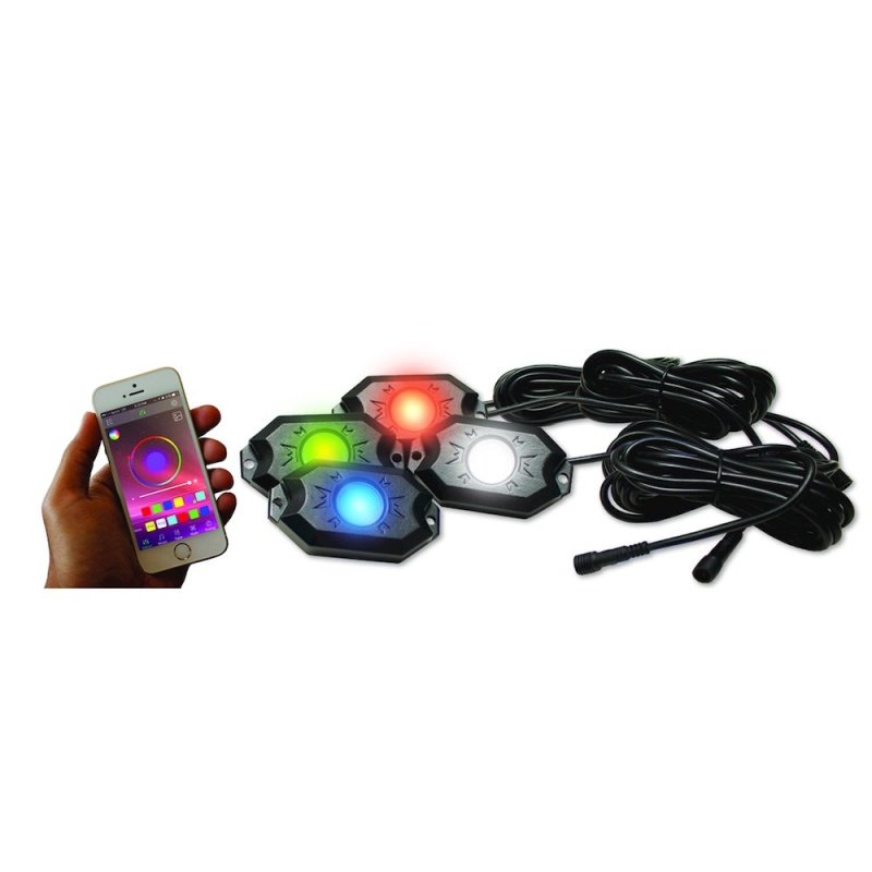 4Pod Rgb W Hp Rock Light Comp Kit