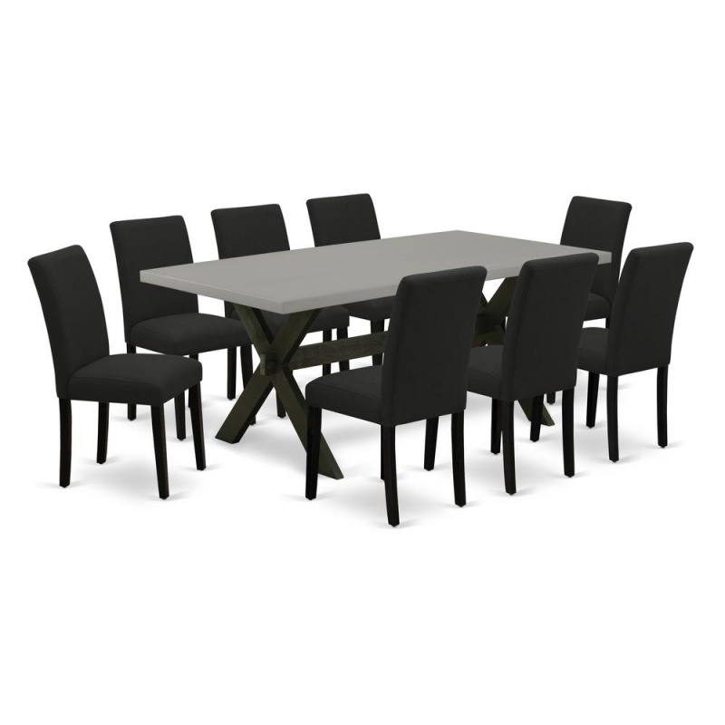 9-Piece Kitchen Dining Table Set