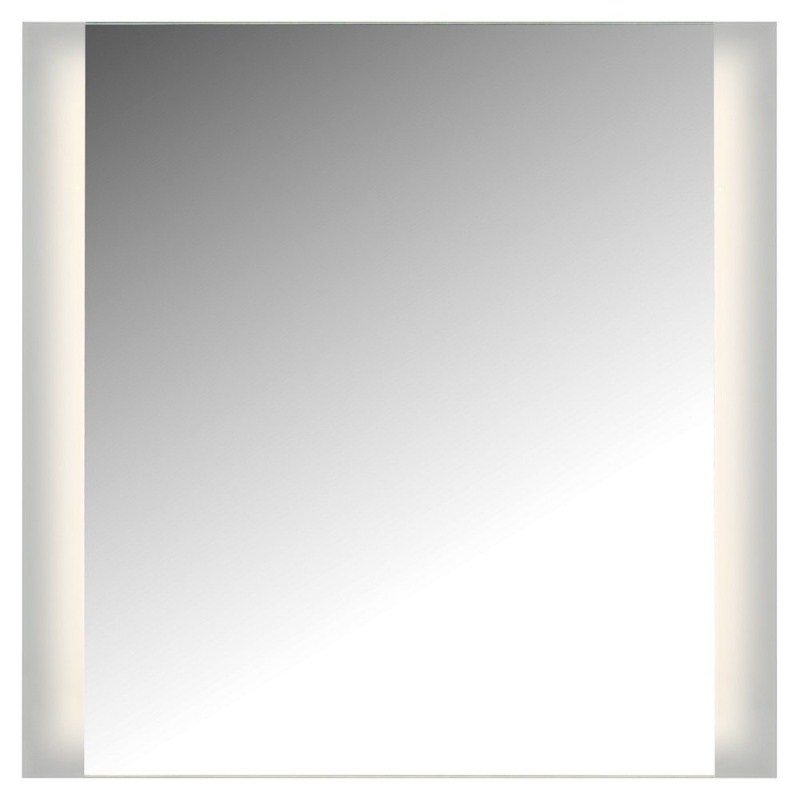 Led 2 Sided Ada Mirror, 3K, 36"W X 36", Not Dimmable, With Easy Cleat System