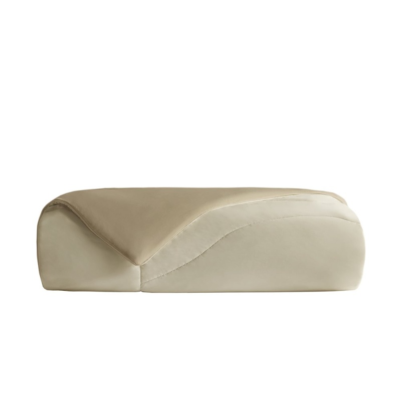 Reversible Tencel Comforter Blanket, Linen Color