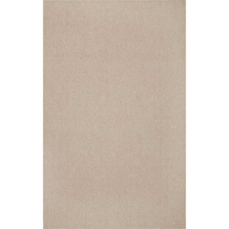 Monaco Sisal Mc200 Linen 3'6" X 5'6" Rug