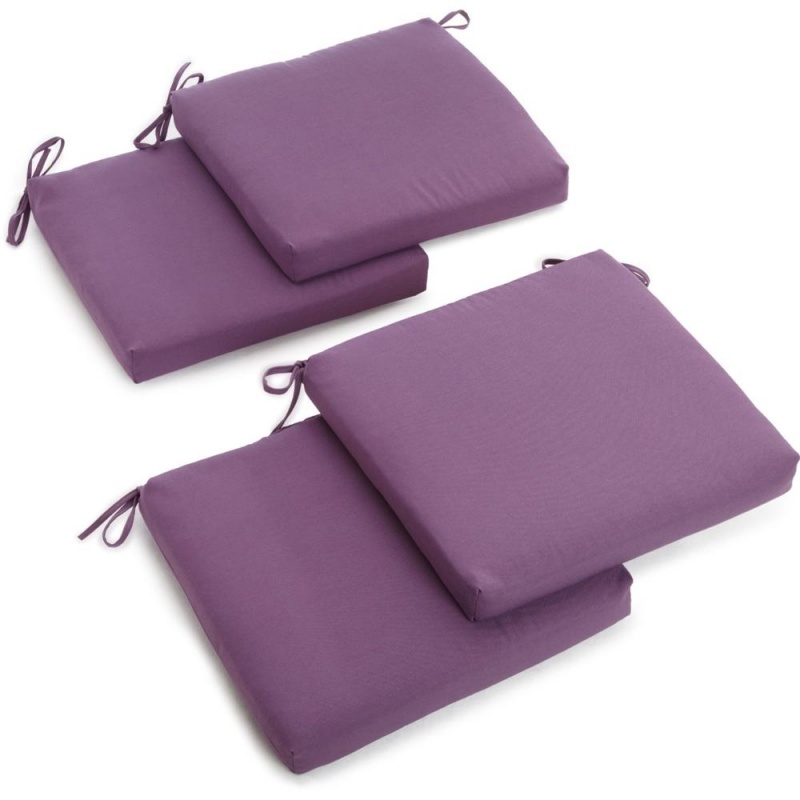 20-Inch By 19-Inch Twill Chair Cushion (Set Of Four)