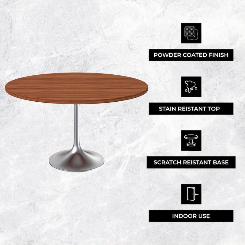 Verve Collection 48" Round Dining Table