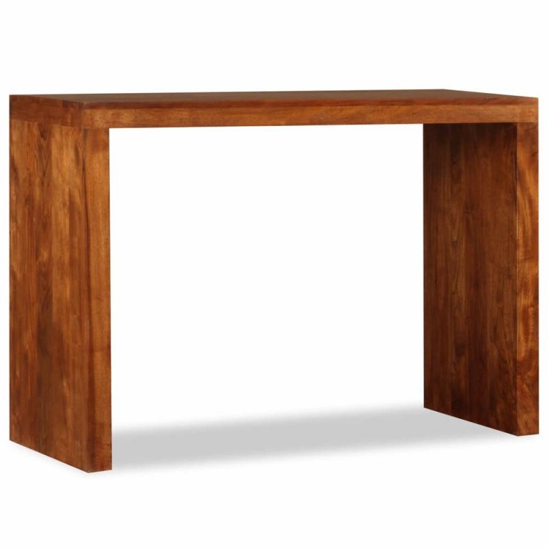 Vidaxl Console Table Solid Wood With Sheesham Finish 43.3"X15.7"X30"