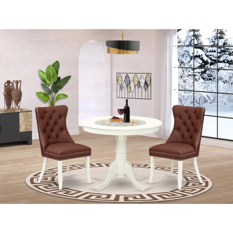 3 Piece Dining Table Set For Small Spaces