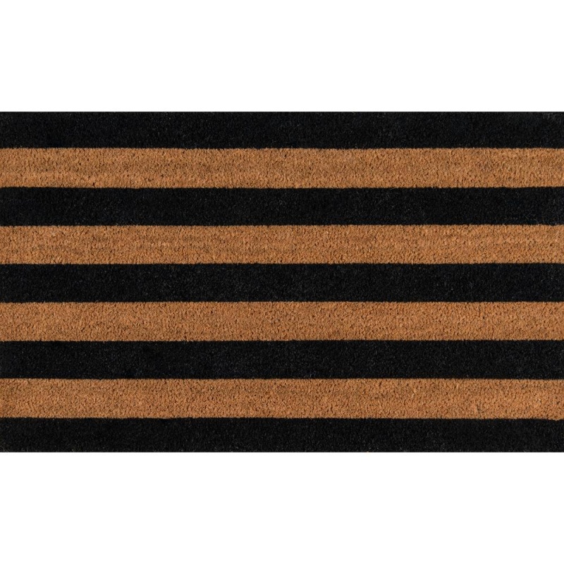 Contemporary Rectangle Area Rug, Black, 1'6" x 2'6"