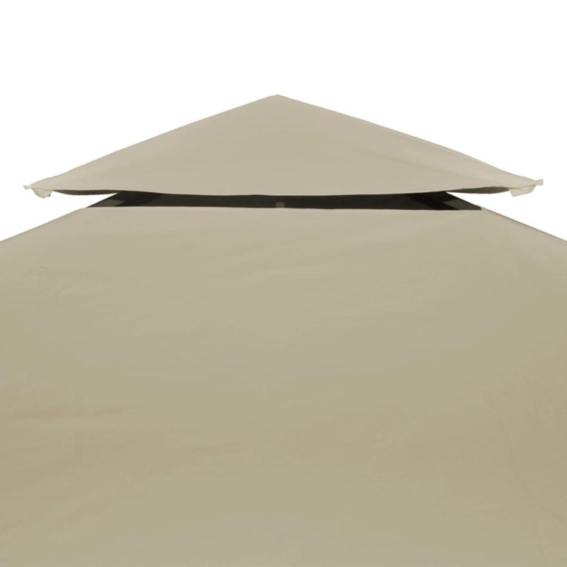 Vidaxl Gazebo Cover Canopy Replacement 9.14 Oz/Ydâ² Beige 10'X13'