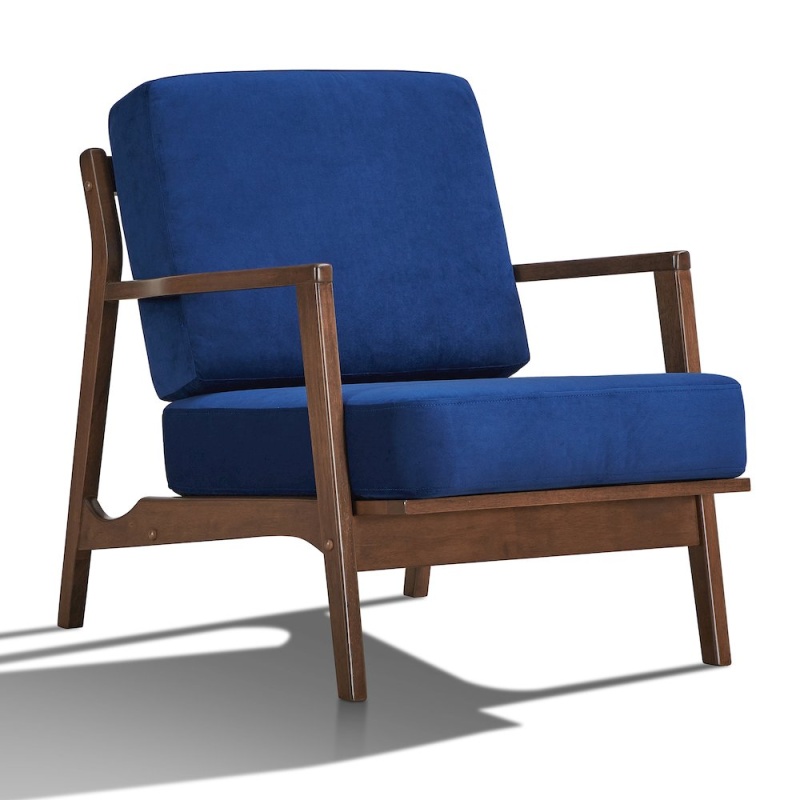 Jasper Blue Accent Armchair
