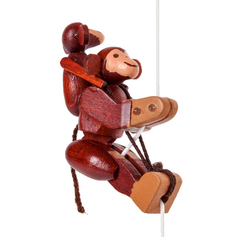 Dregeno Climbing Toy - Monkeys - 1.75"H X .75"W X 1.5"d