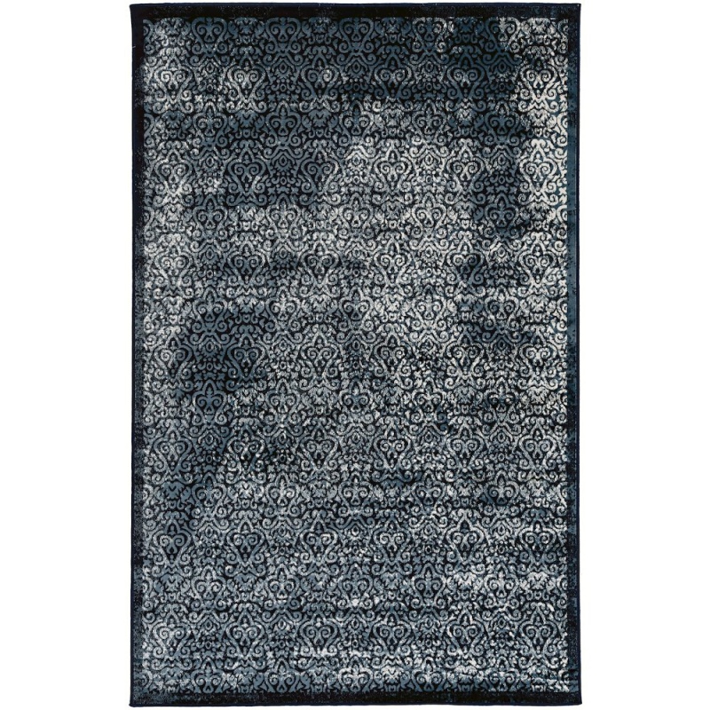 Vintage Ilussion Navy & Beige 5X7.6, Rug