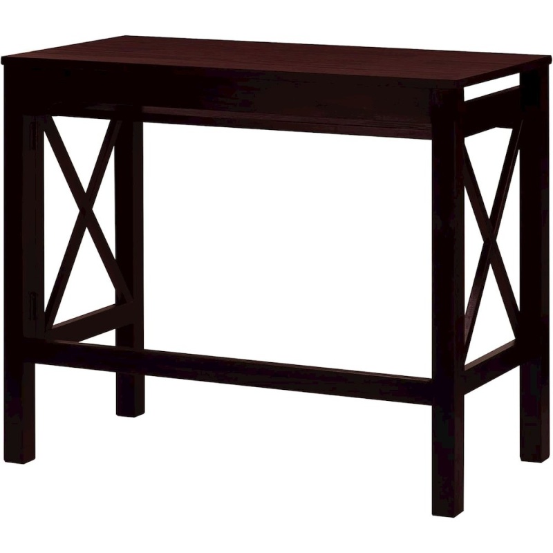 Montego Folding Desk With Pull-Out-Espresso